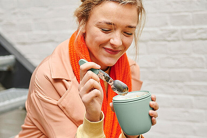 Vouwlepel Ellipse - Vivid blue