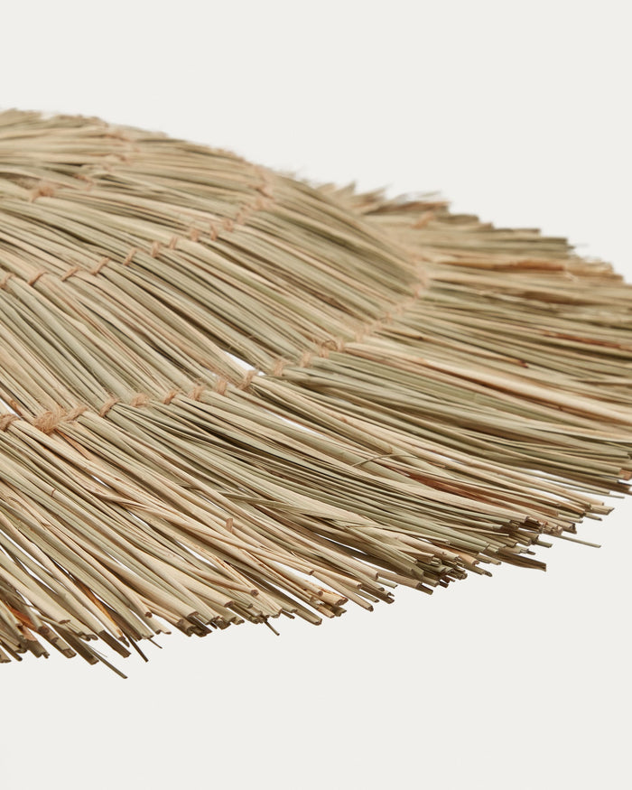 Kave Home - Gualta lampenkap in natuurlijke vezels met natuurlijke