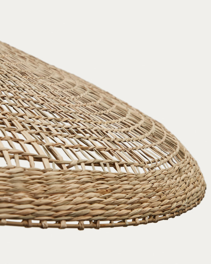 Kave Home - Plafondlamp Cruilles van natuurlijke vezels met