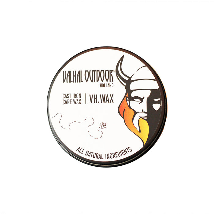 Valhal Outdoor - wax voor gietijzeren pannen