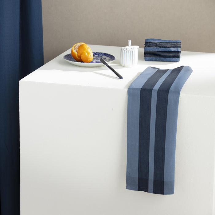 DDDDD keukendoek Baxter - 50x55 cm - Denim - 6 stuks