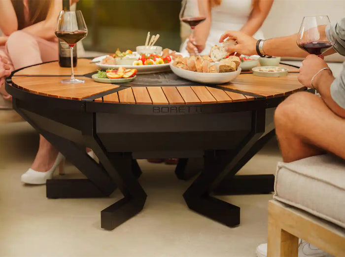 Boretti Focolare Lounge Poten voor Tafelbarbecue