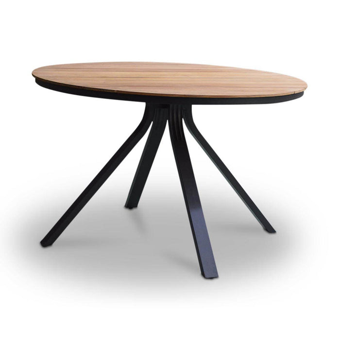 LUX outdoor living Dublin dining tuintafel | teakhout | 120cm rond