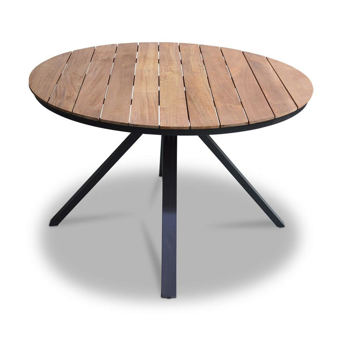 LUX outdoor living Dublin dining tuintafel | teakhout | 120cm rond