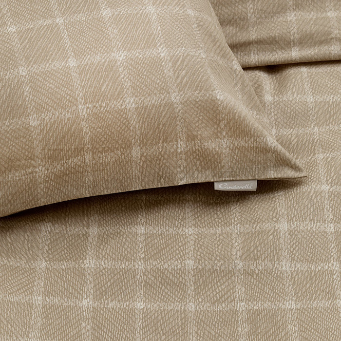 Cinderella Brecht - Dekbedovertrek - Katoen - 260x200|220 cm - Natural