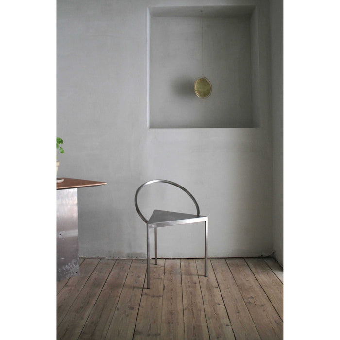 Frama Triangolo eetkamerstoel roestvrijstaal