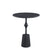 PTMD Dinja Black iron sidetable minimal chic round