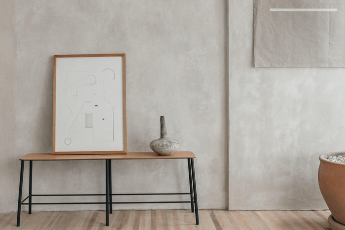 Frama Adam eetbank 120 eiken|zwart