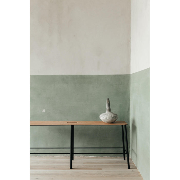 Frama Adam eetbank 120 eiken|zwart