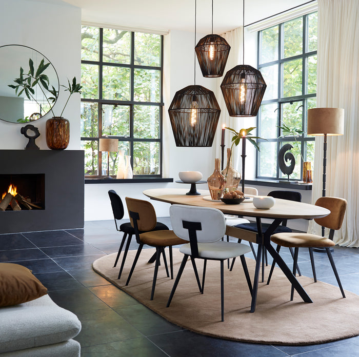 Light & Living Light&living Spiegel Ø116 cm ESPEJO helder glas