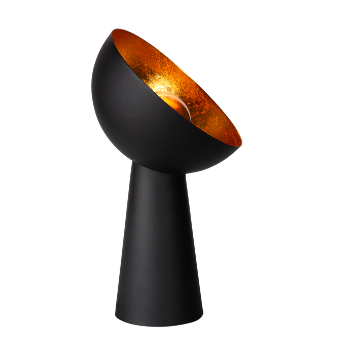 Atmooz Hopi - Tafellamp - Zwart en Goud - Metaal - 43 cm