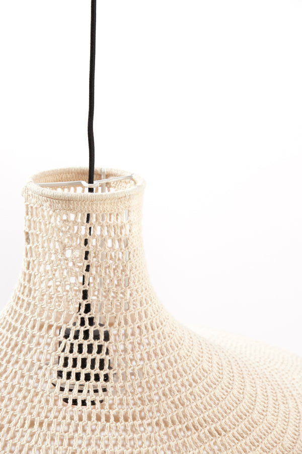 Light & Living - Lampenkap VIGGO - Ø60x55cm - Wit