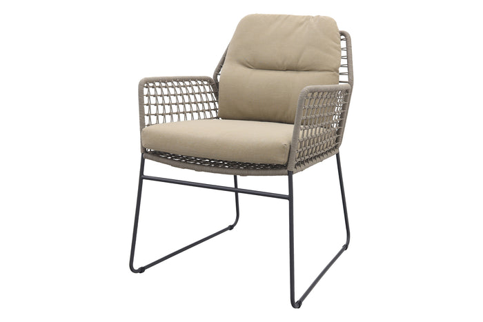 Taste Albano tuinstoel (1 st.) - Taupe|Antraciet