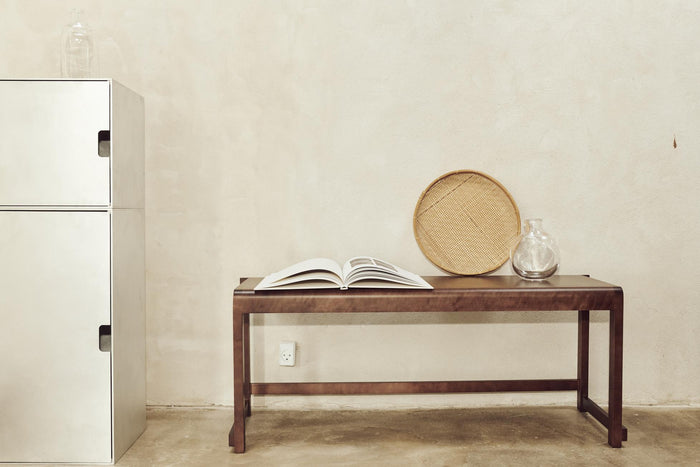 Frama 01 eetbank warm bruin