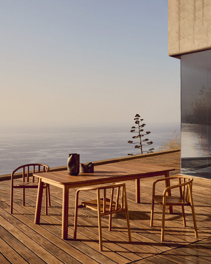 Kave Home - Stapelbare tuinstoel Turqueta van FSC 100% massief