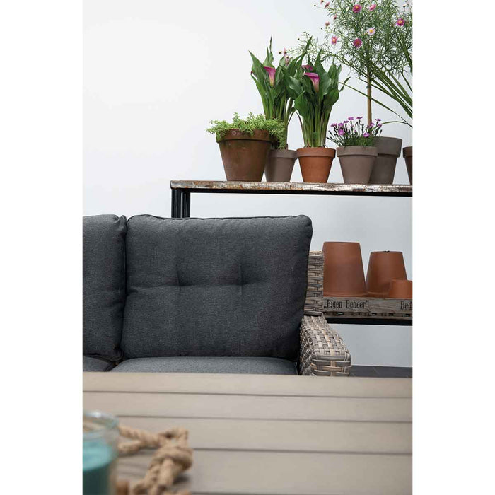 Garden Impressions Alaska lounge dining set links -vintage willow