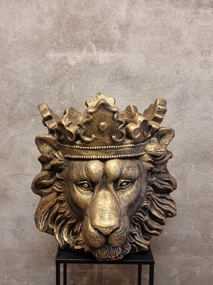 Vtw Living - Bloempot Vaas - Dier - Brons - 43 cm