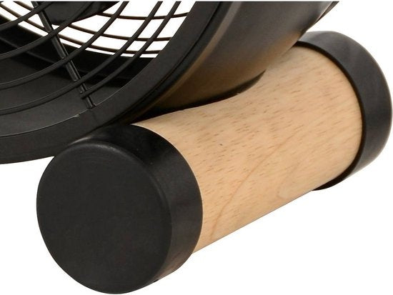 Lucci Air Ventilator BREEZE Zwart Ø 41cm 3 Standen 50Watt