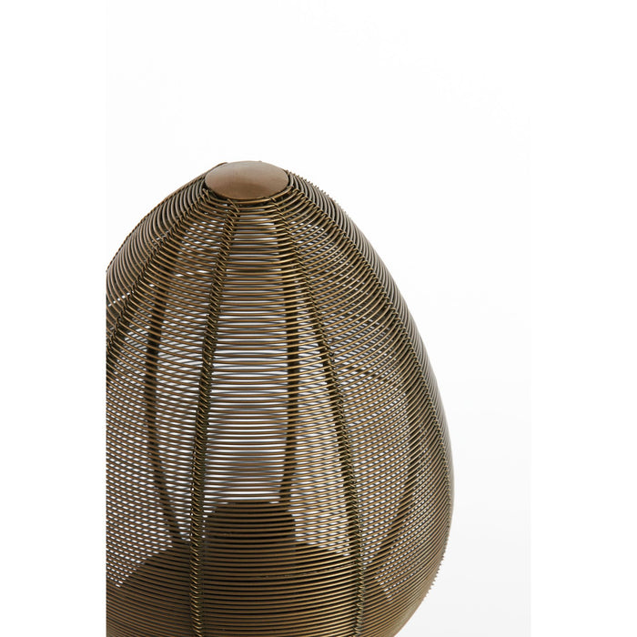 Light & Living Tafellamp Yaelle - Brons - Ø18cm