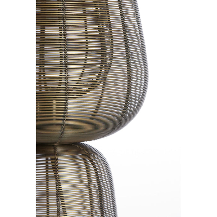 Light & Living Tafellamp Aboso - Brons - Ø24cm