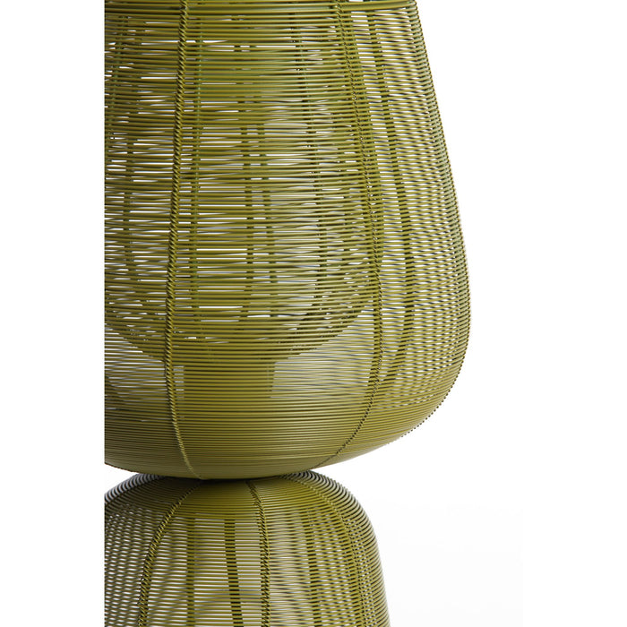 Light & Living Tafellamp Aboso - Groen - Ø24cm