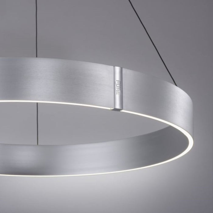 Neuhaus PURE® Hanglamp PURE®-E-CLIPSE e-Lift Aluminium Ø 70cm incl.
