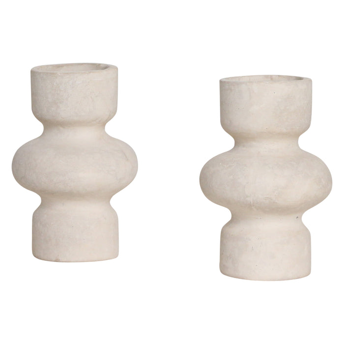 Raw Materials keramieken vaas Balesar set|2