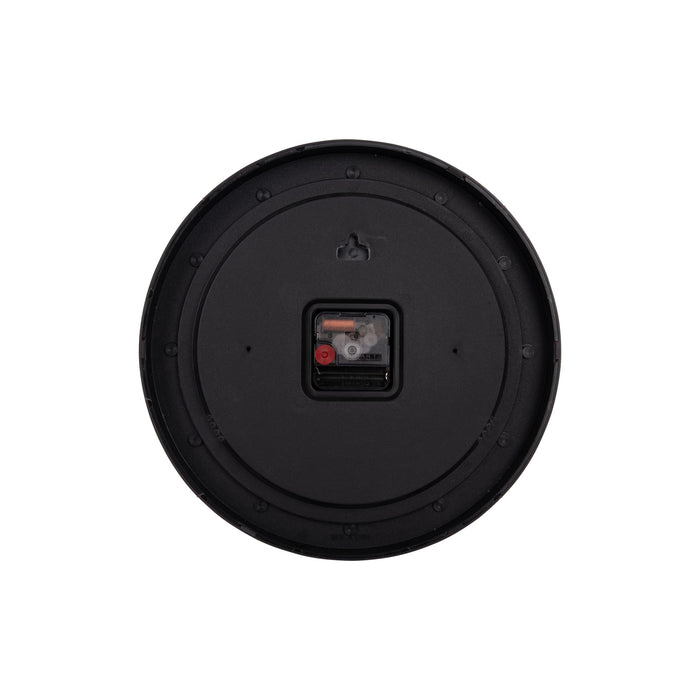 Karlsson Wandklok Loupe - Rood - Ø30cm