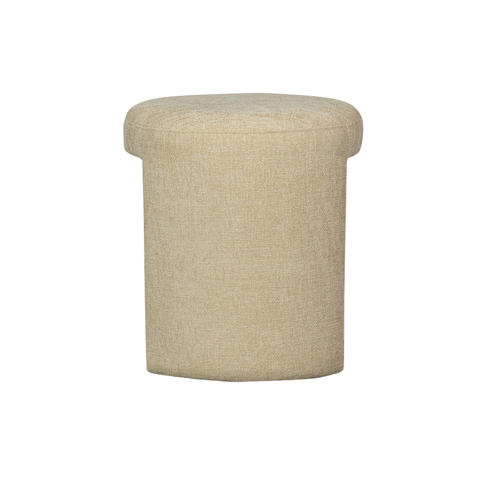 WOOOD Charlie Kruk - Chenille - Naturel - 47x45x45