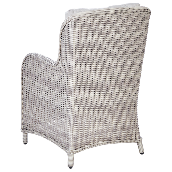 Beliani - CASCAIS - Tuinset voor 6 - Beige - PE rotan