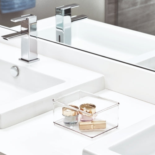 Opbergbox, Medium, 16.5 x 12 x 8.5 cm, Kunststof – iDesign | The Home