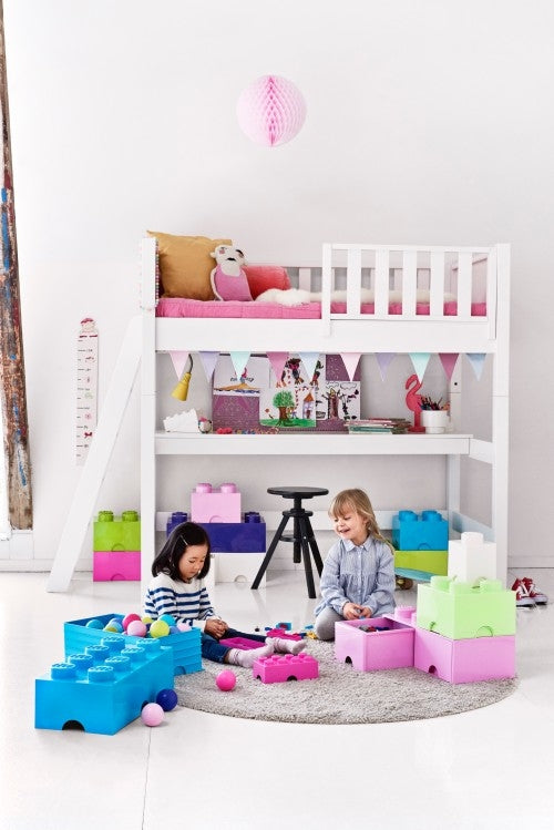 LEGO® Brick 4 Opbergbox - Turquoise