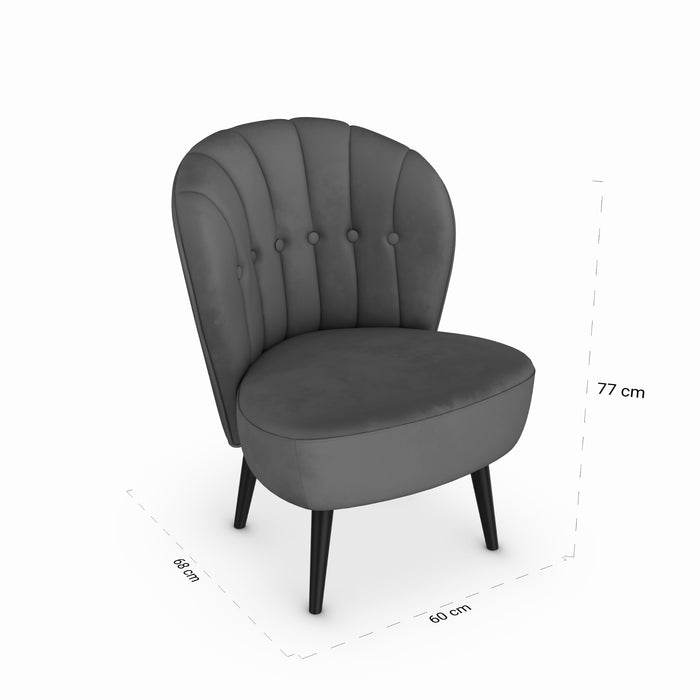 by fonQ Ruby Fauteuil - Dennengroen