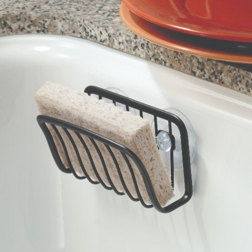 Sponshouder met Zuignappen, Zwart - iDesign | Axis