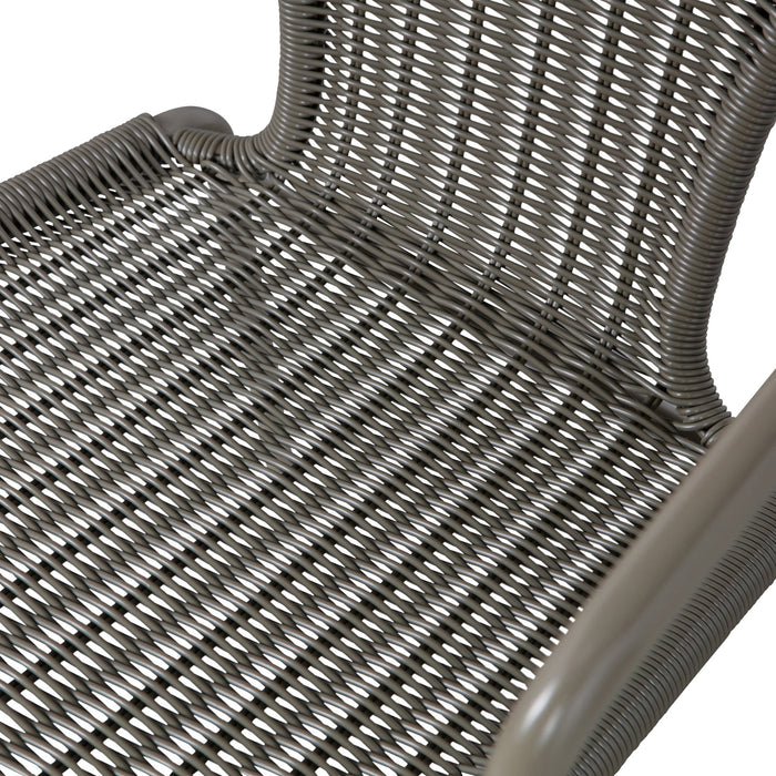 WOOOD Weston Stoelen Buiten - Rattan|Metaal - Jungle - Set van 4