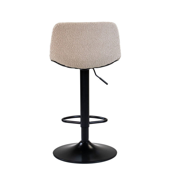 Giga Meubel - Barkruk Beige Taupe - Hugo - Set van 2