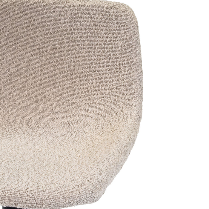 Giga Meubel - Barkruk Beige Taupe - Hugo - Set van 2