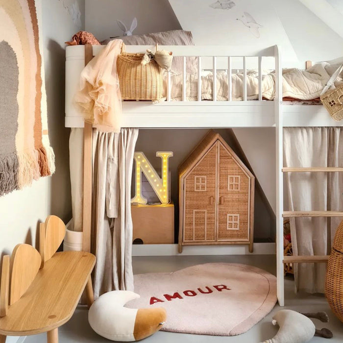 MAISON DEUX Vloerkleed Snoephartje 100 x 80 cm