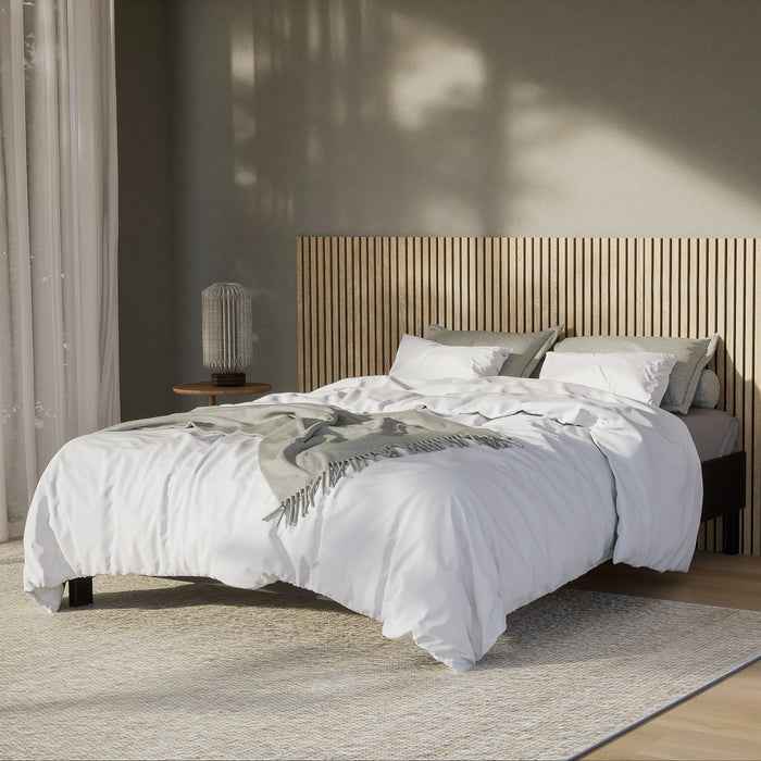 by fonQ Fresh Dekbedovertrek 200 x 200/220 cm - Crispy White