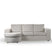 Giga Meubel - 3-Zitsbank Beige - 227x156x83cm - Stof - Bank Lord