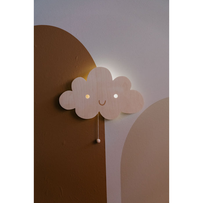 Baby's Only Wandlamp wolk Wonder - Bruin - 38x24 cm