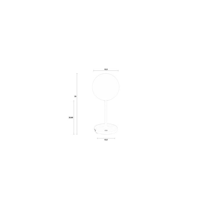 Housecraft Living Hub Oplaadbare Tafellamp Blauw