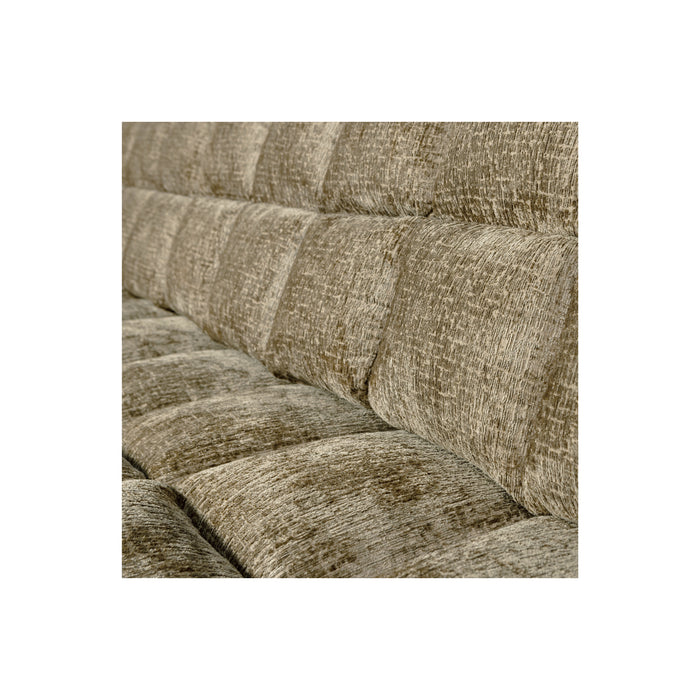 WOOOD Second Date 4-zits Bank - Structure Velvet - Wheatfield