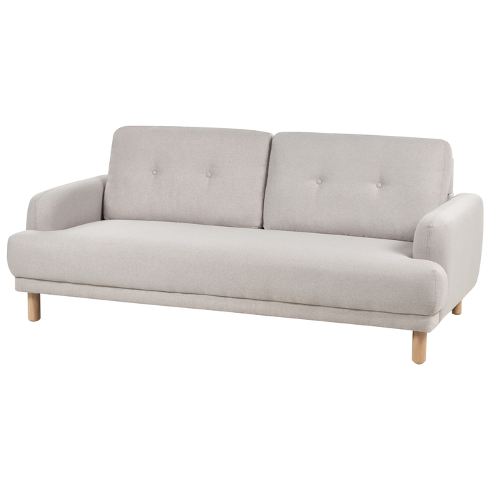 Beliani - TUVE - Driezitsbank - Taupe - Polyester