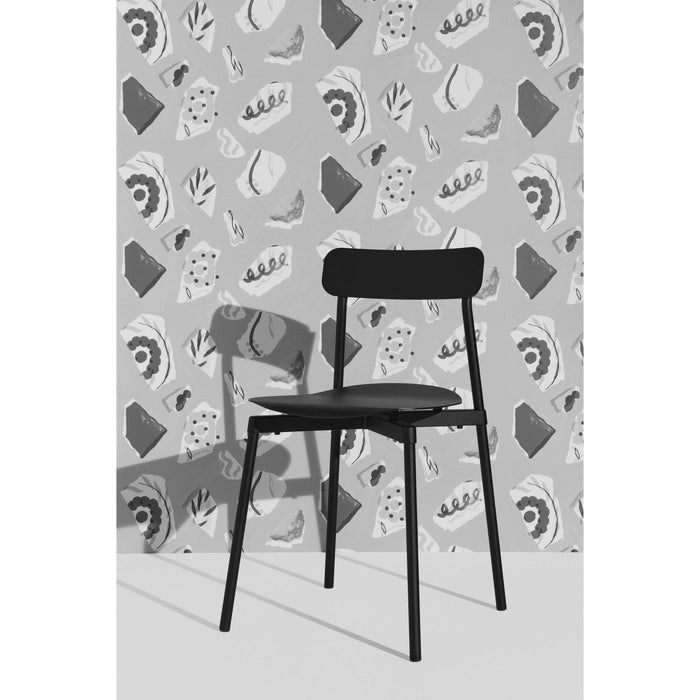 Petite Friture Mosaique by Les Crafties behang red