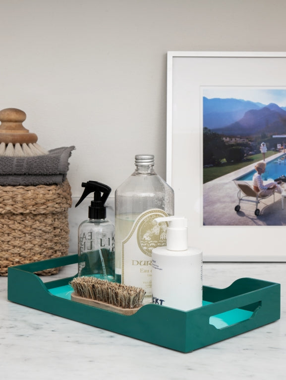 Printworks Dienblad - Swell - M - Turquoise|Groen