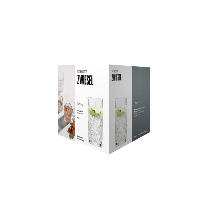 Schott Zwiesel Show Longdrinkglas - 368ml - 4 glazen