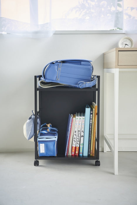 Yamazaki Keukentrolley - 2 niveaus - Tower - Zwart