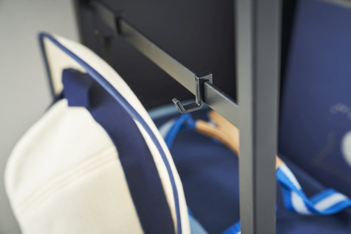 Yamazaki Keukentrolley - 2 niveaus - Tower - Zwart