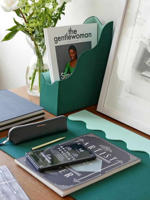 Printworks Bureau Onderlegger - Groen|Turquoise